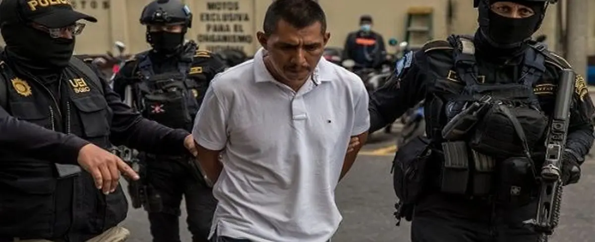 Operativo policial captura a 32 pandilleros en Guatemala