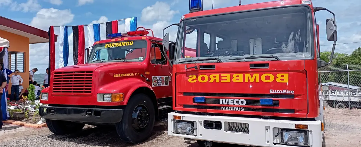 Jinotega: inauguran estación de Bomberos 177