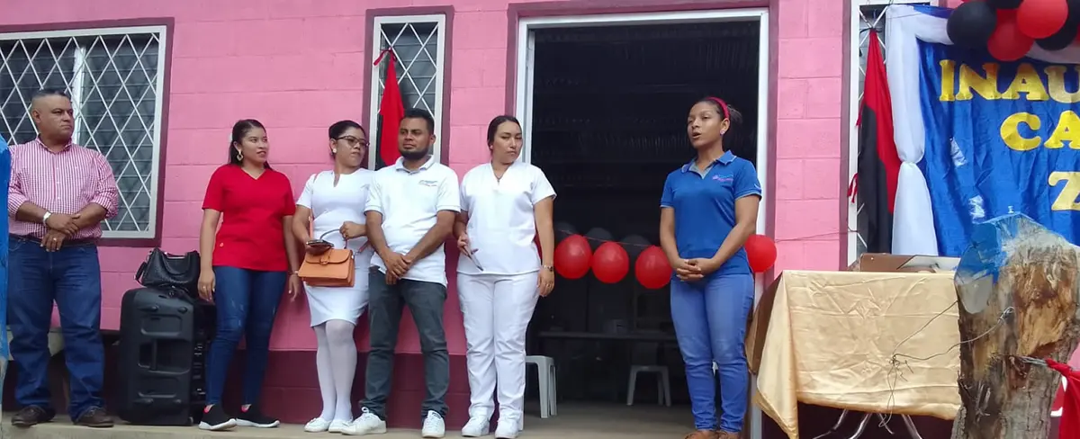 Nueva casa base de salud en la comunidad La Chiclera
