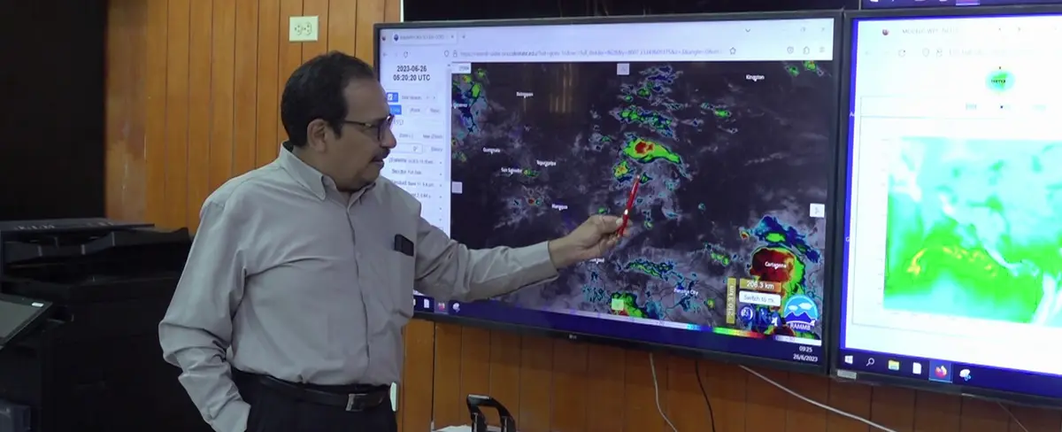 Onda tropical ingresa este lunes generando lluvias en todo el territorio nacional