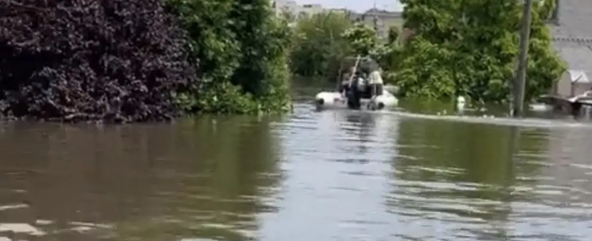 Rusia confirma 8 fallecidos por inundaciones en Jersón