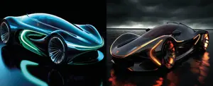 Así serían los carros del futuro de acuerdo con la Inteligencia Artificial