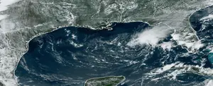 Reportan la formación de la primera Tormenta Tropical en el Golfo de México