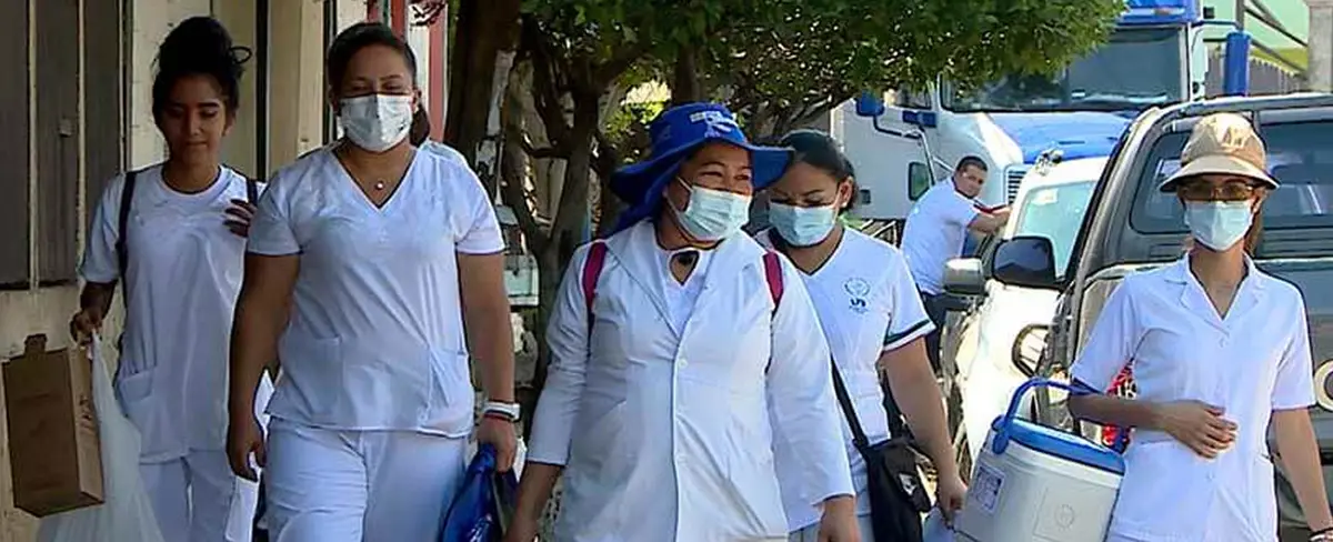 Pobladores de Ciudad Sandino se inmunizan contra la Covid-19