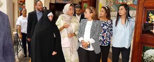 Primera dama de Irán conoce sobre la historia y cultura de Nicaragua
