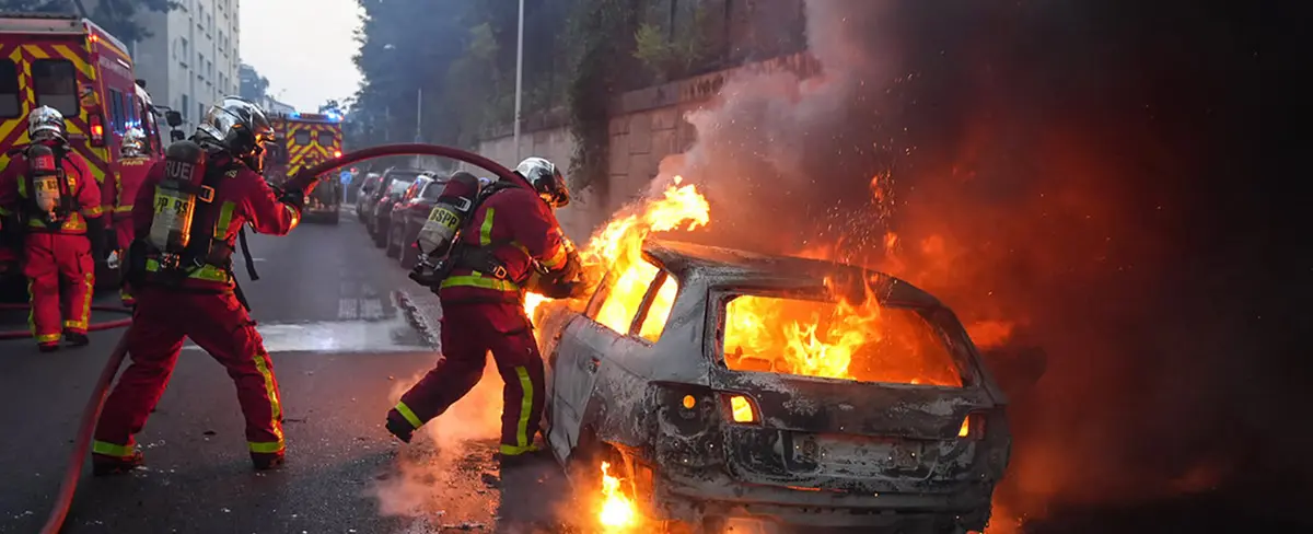 Fuertes protestas en Francia por la muerte de un menor a mano de un policía
