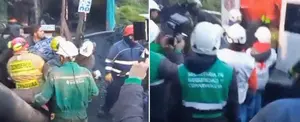 Colombia: rescatan con vida a 2 mineros atrapados durante casi 3 días