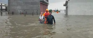 India registra 100 fallecidos a causa de fuertes lluvias