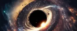 Telescopio James Webb capta imagen del agujero negro más antiguo del universo