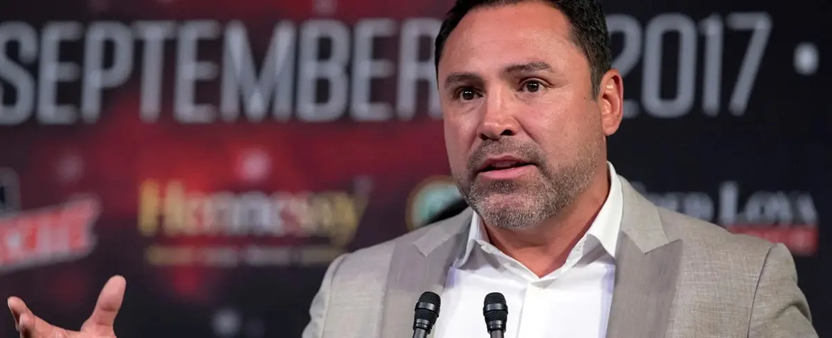 Oscar de la Hoya revela su favorito en la pelea Crawford vs Spence