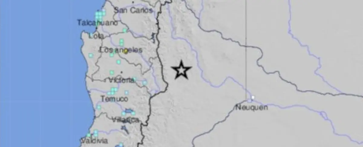 Sismo de magnitud 6.6 afecta a regiones de Chile y Argentina