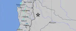Sismo de magnitud 6.6 afecta a regiones de Chile y Argentina