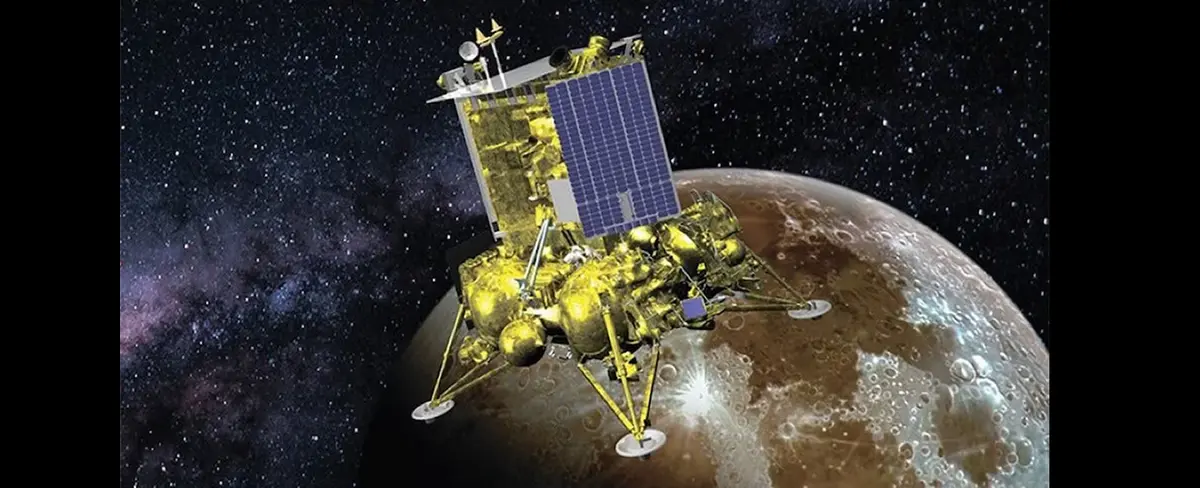 Nave espacial rusa se estrella contra la superficie de la Luna