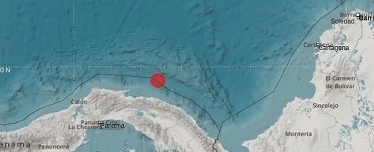 Panamá reporta sismo de 5.4 grados