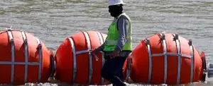 Encuentran cadáver en boyas fronterizas entre EE.UU. y México