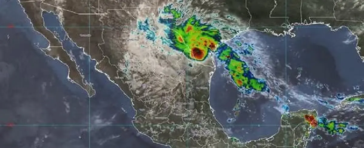 Harold ocasiona lluvias torrenciales en el noreste de México