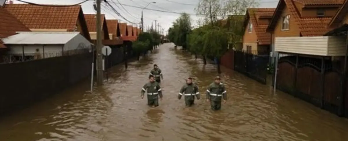 Lluvias causan 600 millones de dólares en pérdidas en Chile