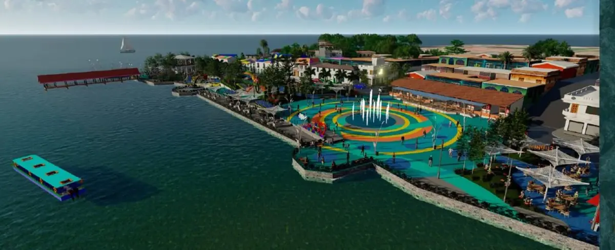 Avanza construcción del malecón de San Carlos