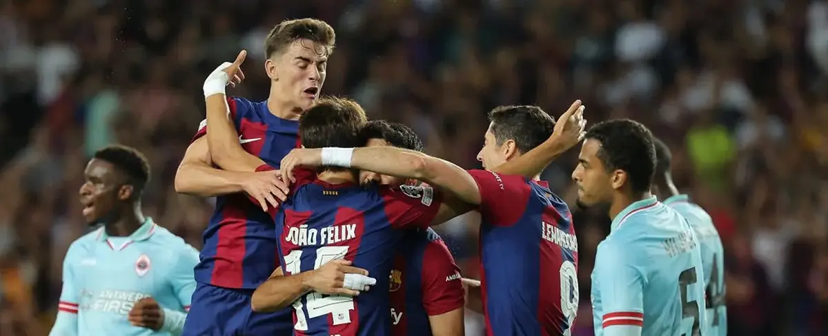 Barcelona golea (5-0) al Antwerp en el inicio de la Champions 2023
