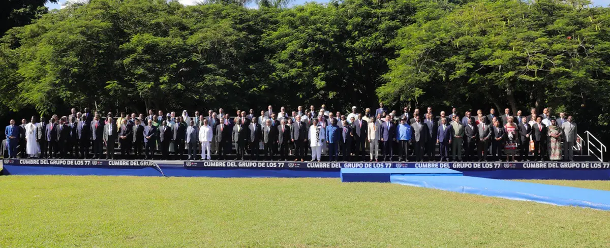 G77+China exigen un nuevo orden internacional más justo