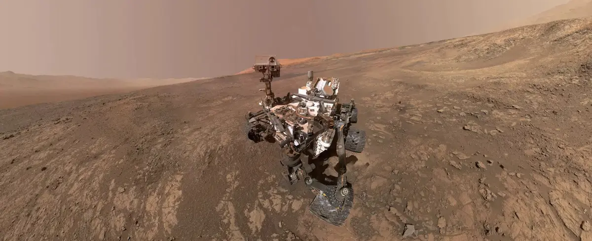 NASA: el Rover Curiosity accedió a un anhelado destino en Marte