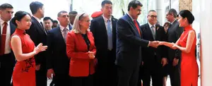Presidente Nicolás Maduro llega a China en visita oficial