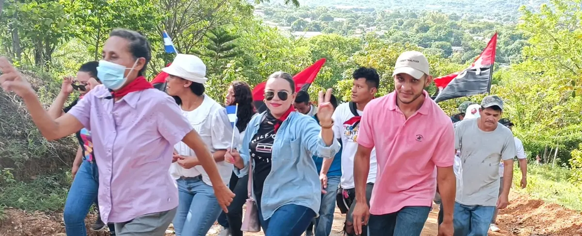 Nueva Segovia realiza caminata en la defensa de la soberanía