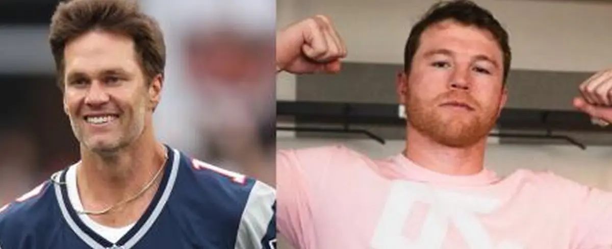Previo a su pelea contra Charlo, Tom Brady llena de elogios a Canelo
