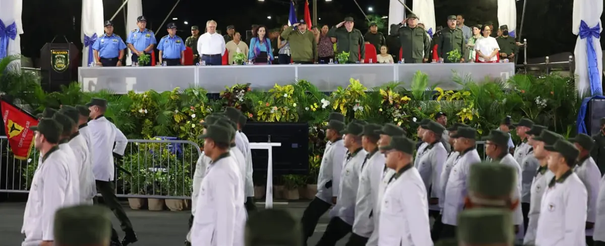 Ejército de Nicaragua celebra el Desfile “Pueblo Ejército” en honor a los 44 años de su fundación