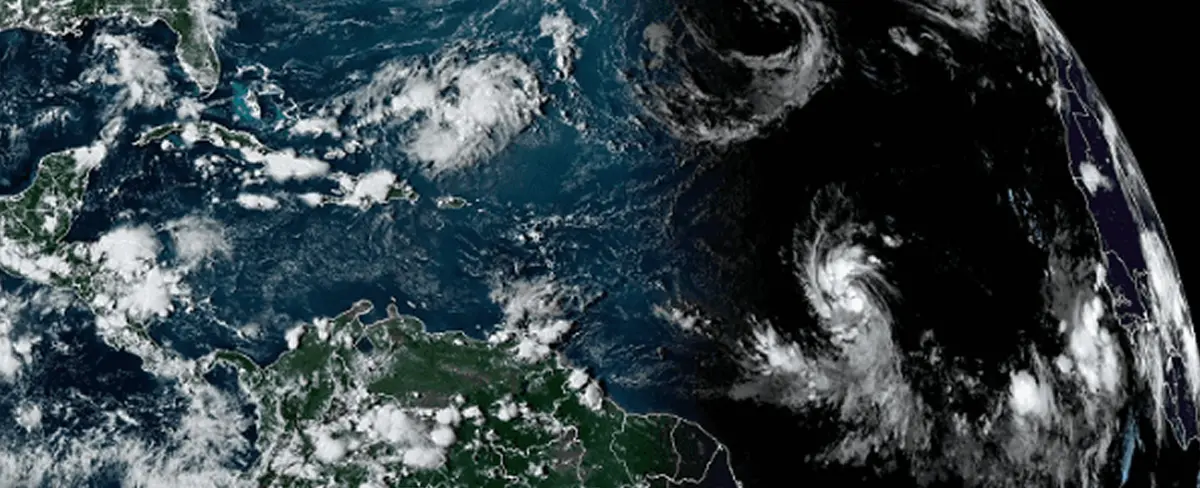 Registran formación de tormenta tropical Lee en el Atlántico