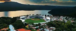 Esta es la vía de acceso para la inauguración del estadio Roberto Clemente en Masaya