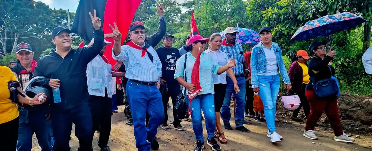 Sandinistas realizan homenaje a Tropas Guardafronteras en Jalapa