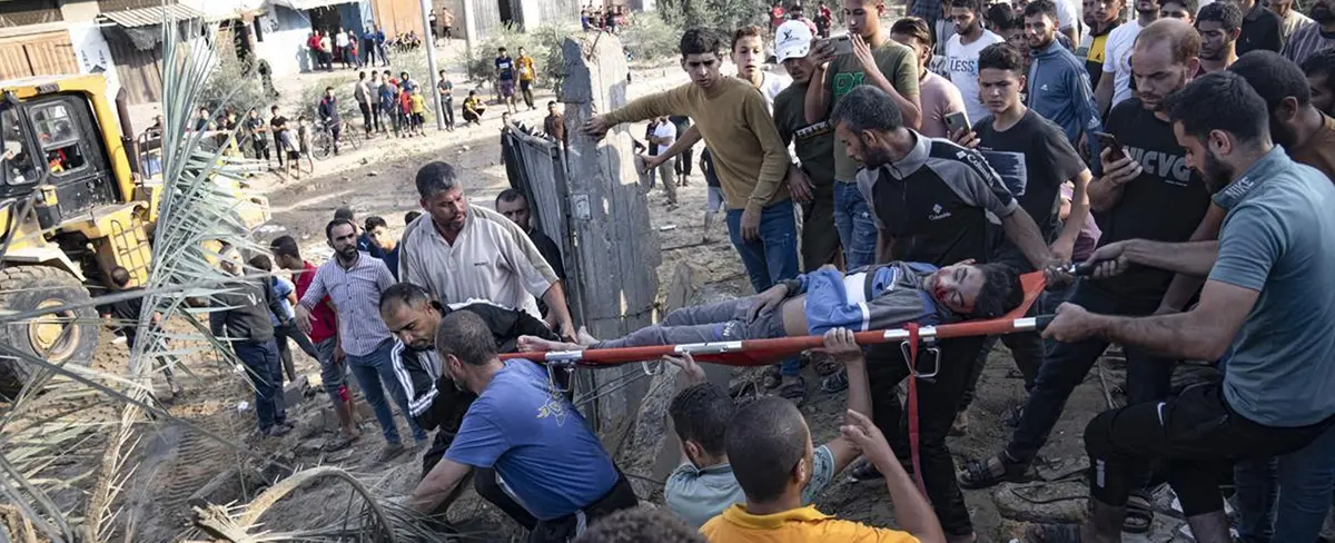 Aumenta a 2.808 cifra de muertos en Gaza por asedio israelí