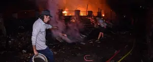 Al menos cuatro heridos por incendio en Paraguay
