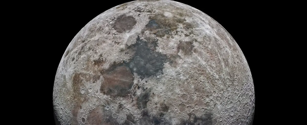 La imagen más impresionante y detallada de la Luna