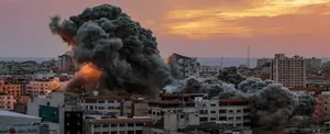 Más de 5 mil palestinos muertos tras ataques de Israel contra Gaza
