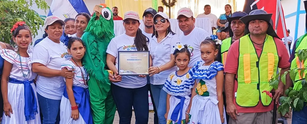 Ciudad Antigua es electa como el municipio más limpio de Nueva Segovia