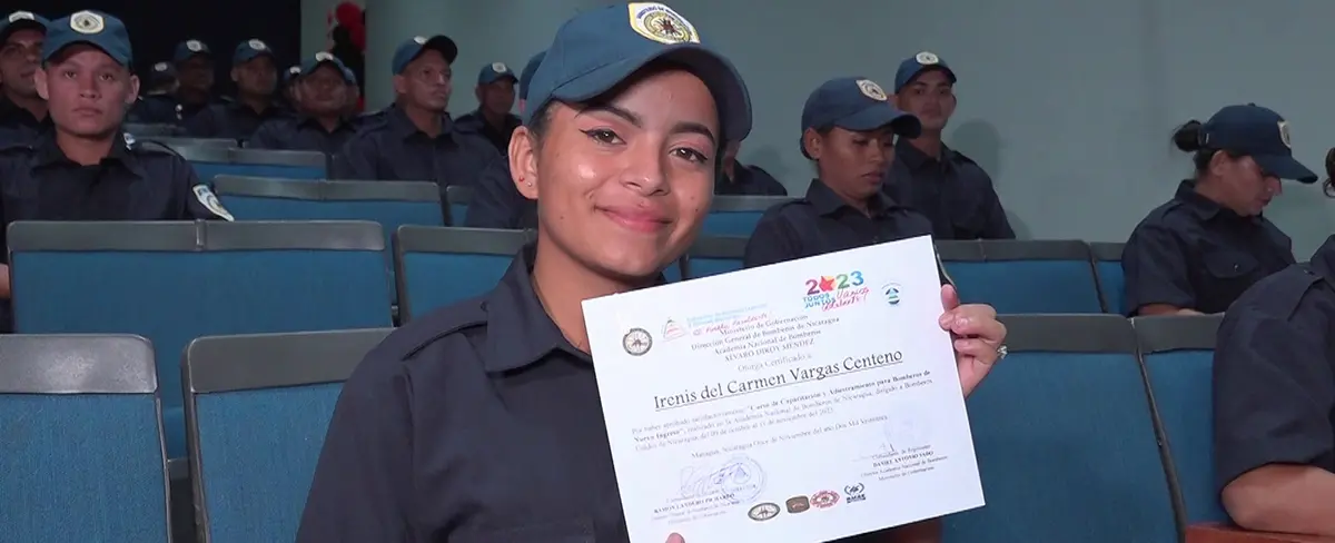 Migob certifica a 40 nuevos bomberos para servirle al pueblo en sus comunidades