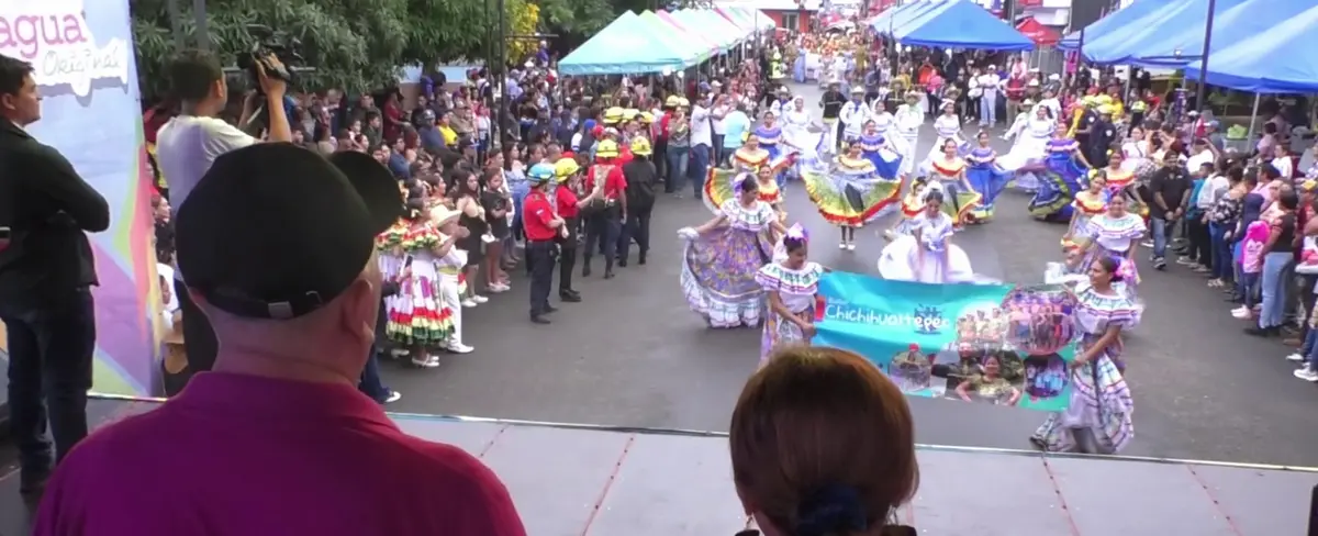 Familias de Estelí disfrutan de una algarabía cultural
