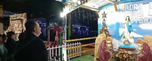 Familias de Jinotepe aprecian atractivos y tradicionales altares a La Purísima