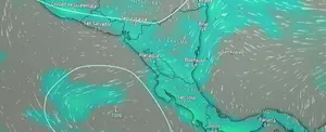 Bajas presiones traen lluvias ligeras a débiles en territorio nicaragüense