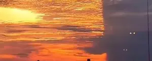Puesta del Sol ofrece un espectáculo visual en la Florida