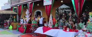 Desarrollan exitoso concurso del árbol navideño más creativo en Juigalpa