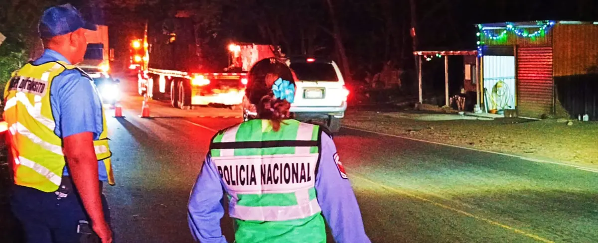 Arduo trabajo policial en carreteras de Madriz para evitar accidentes