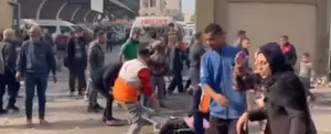 Ejército israelí asesina a 18 palestinos durante un ataque a hospital en el sur de Gaza