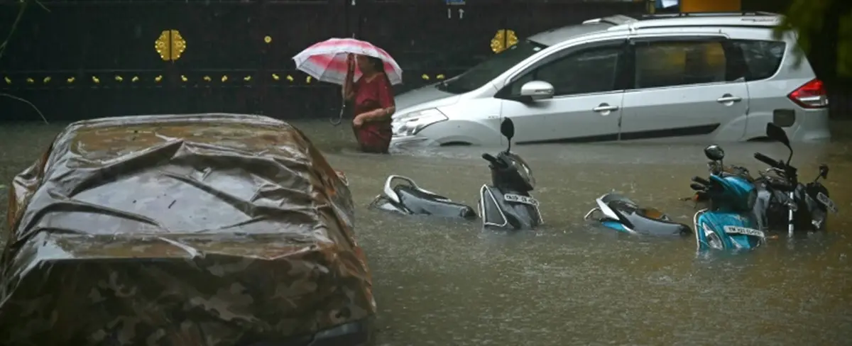 8 muertos ante la llegada inminente de la tormenta ciclónica Michaung en India