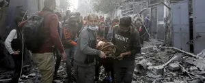 Más de 100 muertos tras intensos bombardeos israelíes sobre Gaza