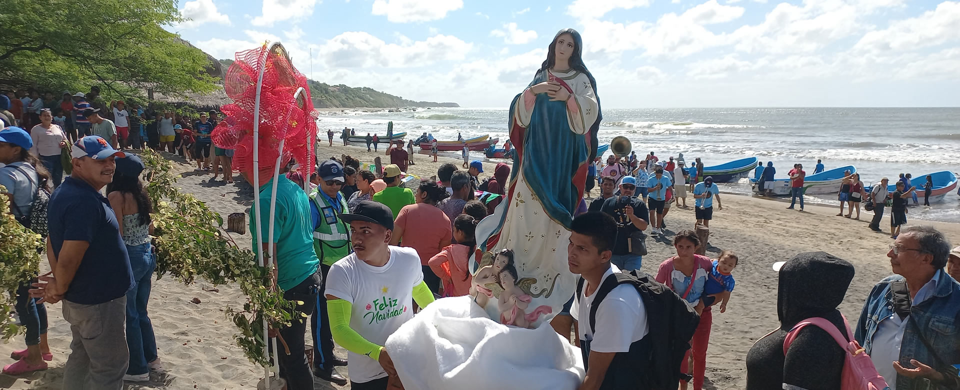Celebran séptima edición de la Purísima Acuática en Carazo