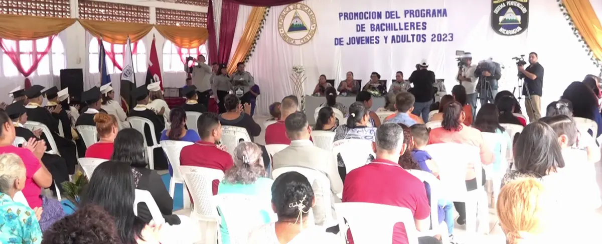 Sistema Penitenciario Nacional celebra décima octava promoción de Bachilleres 2023