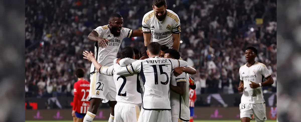Real Madrid avanza a la final de la Super Copa de España